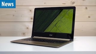 Das dünnste Notebook der Welt  Acer Swift 7  IFA 2016  deutsch  german [upl. by Doehne]