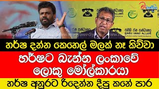 මළ පැනපු හර්ෂහර්ෂ අනුරට රිදෙන්න දීපු කනේ පාර [upl. by Devon]