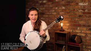 The Lilies in the Field reel on the McNeela 17 Fret Celt Banjo [upl. by Nilya]