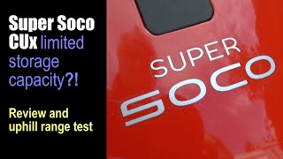 Super Soco Cux Indepth Review [upl. by Annerb40]