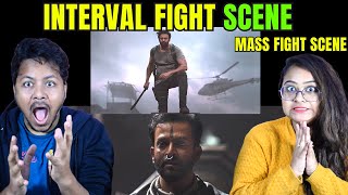 SALAAR  INTERVAL FIGHT Scene Reaction  Part 5 [upl. by Akehs33]