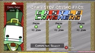 Castle Crashers Cant Stop Crying Pack [upl. by Moyers]