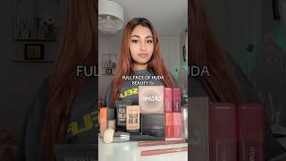 FULL FACE OF HUDA BEAUTY [upl. by Anselm]