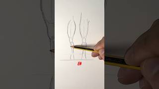 🔥COMO DIBUJAR PIERNAS Paso a Paso shorts dibujo pierna tutorial comodibujar draw drawing [upl. by Slaughter]