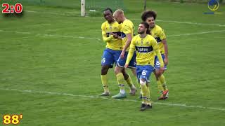 Fc SochauxMontbéliard  Besançon Football  découvrez le résumé National 3 [upl. by Norre]