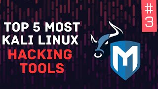 Top 5 most used kali Linux hacking tools Exploitation tools [upl. by Boru410]