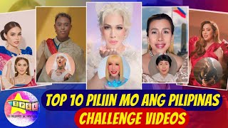 Top 10 Piliin Mo Ang Pilipinas Challenge videos [upl. by Helm]