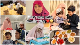 First roza with family vlog❤️🌙🥰 [upl. by Meier739]