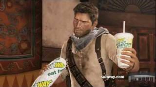 Subways Uncharted 3 TV Promo Better times right Chazington [upl. by Rubia6]