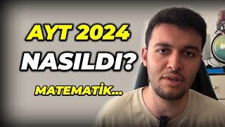 ZOR BİR AYT 2024 SONU DETAYLI AYT DEĞERLENDİRMESİ [upl. by Schnurr]