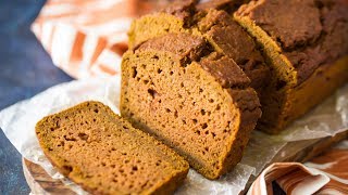 Moist Pumpkin Bread Recipe [upl. by Reivazx]