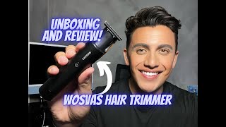 Unboxing and Testing the WOSVAS Hair Trimmer [upl. by Rennob566]