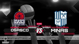 OSASCO SÃO CRISTÓVÃO SAÚDE x GERDAU MINAS  Superliga Feminina de Vôlei Semifinal  08042024 [upl. by Lewiss]