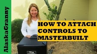 Masterbuilt Smoker How To Attach Control Panel [upl. by Jb]