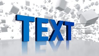 3D Text Animation in PowerPoint  Tutorial [upl. by Killie502]