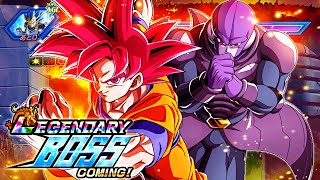 LR HIT amp GOD GOKU VS THE LEGENDARY VEGETA EVENT DBZ Dokkan Battle [upl. by Sears]