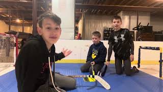 1v1v1 mini sticks hockey game [upl. by Geiss]