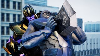 Darkseid vs Thanos  EPIC Battle [upl. by Franek888]