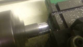 Denford Starturn 4 Threading Test CNC Lathe [upl. by Dnomsed]