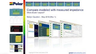 How to compare modeled with measured impedance [upl. by Eva120]