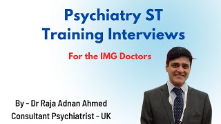 Psychiatry ST Training Interviews UK [upl. by Aniloj608]