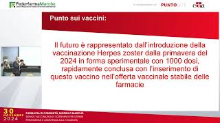 Dati Normativa e organizzazione  Regional Meeting Farmacia di comunità modello Marche [upl. by Gustaf]