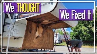 RV Water Damage A Campers Worst Nightmare  e139 [upl. by Huppert346]