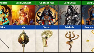 The Ultimate Guide to Hindu Gods and Their Weapons [upl. by Yenahc]