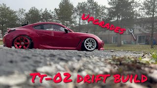 Upgrading amp Drifting my Tamiya TT02 drift car [upl. by Enirehtacyram]