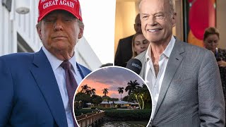 Kelsey Grammer Eyes 129 Million Palm Beach Property Amid “Trump Bump” in Real Estate [upl. by Airdnahc]