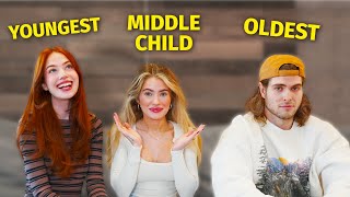 Siblings Take a Birth Order Personality Test [upl. by Idzik]