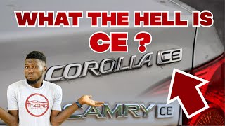 What the hell is CE Toyota  TRIM LEVEL EXPLAINED [upl. by Ahsirkal]