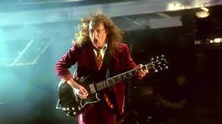 Back in Black  Angus Young Isolated Guitar Live at Donington [upl. by Ber]