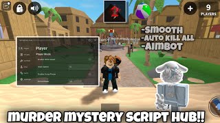 BEST Murder Mystery 2 Script BEST MM2 SILENT AIM GOD  Silent AimSpy all Grab Gun God Mode [upl. by Onahpets]