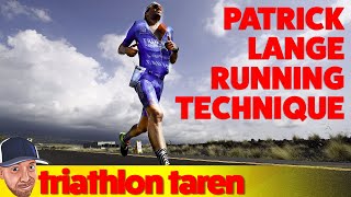 Patrick Langes Running Technique from Ironman Hawaii 2017 [upl. by Akimot443]