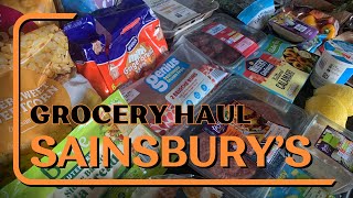 Sainsbury’s Grocery Haul  Weekly Food Shop  9th August 2024 [upl. by Drol]