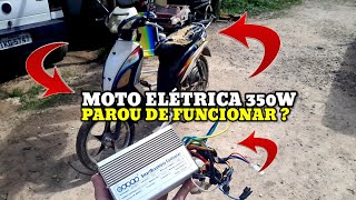 MOTO ELÉTRICA PAROU DE FUNCIONAR O QUE PODE TER ACONTECIDO VENHA CONFERIR [upl. by Ennyletak643]