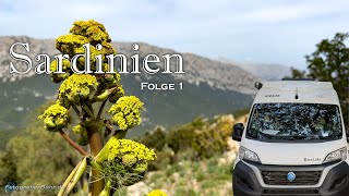 Sardinien im Wohnmobil 2024 Part 1 [upl. by Idnil]