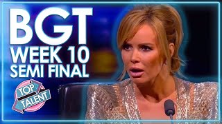 Britains Got Talent 2020 SEMI FINALS  WEEK 10  Top Talent [upl. by Stovall]