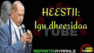 XASAN AADAN HEESTA IGU DHEERIDAA 2020 OFFICIAL LYRICS BY SOMALI 4K TUBE [upl. by Naihtsirc]