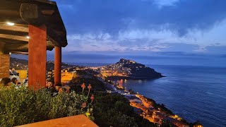 Castelsardo Sardegna Ristorante panoramicissimo ❤️ [upl. by Asselim]