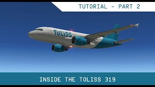 Toliss A319  Flight Tutorial  Part 2 Taxi TakeOff Climb [upl. by Lois440]