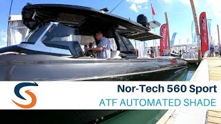 NorTech 560 Sport with SureShade Boat Shade [upl. by Rigby]