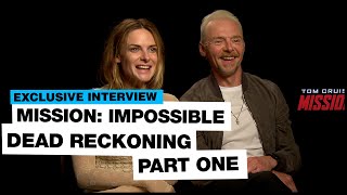 Simon Pegg Rebecca Ferguson talk Mission Impossible and quotalways onquot Tom Cruise [upl. by Ck]