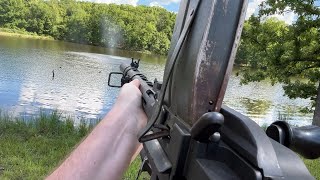 Madsen semiauto POV firing [upl. by Trinee]