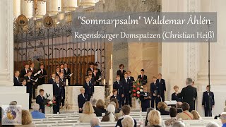 quotSommarpsalmquot Waldemar Åhlén  Regensburger Domspatzen Christian Heiß [upl. by Eemyaj]