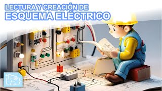 Lectura y Creación de Esquema eléctrico electronic education tutorial robotics tending [upl. by Merl233]