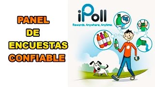 IPOLL  Encuestas remuneradas por internet  Tutorial español [upl. by Epillihp]