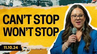 Cant Stop Wont Stop  Jennifer Toledo  111024 [upl. by Lagasse]