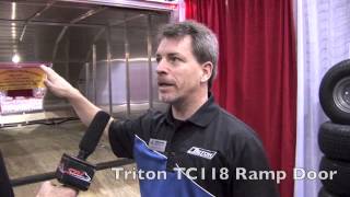 Intrepid Snowmobiler Triton TC118 Snowmobile Trailer [upl. by Aliakam]